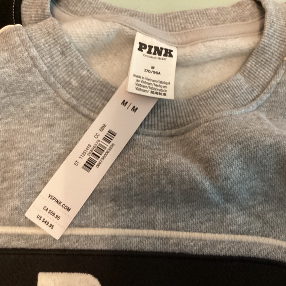 PINK Victoria’s Secret sweatshirt NEW - Picture 4 of 5